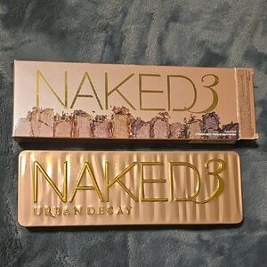 Urban Decay Naked3 Palette - Pink and Gold Tones